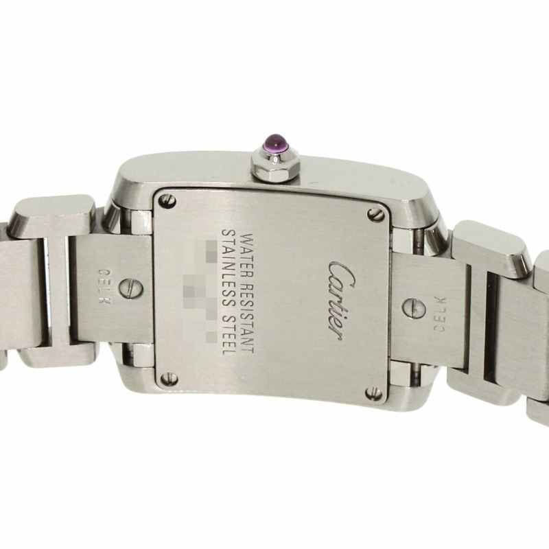 卡地亞 Tank Française SM 女士腕錶 W51028Q3 精鋼/SS-6