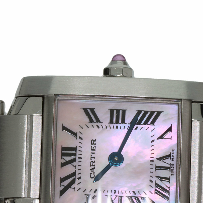 卡地亞 Tank Française SM 女士腕錶 W51028Q3 精鋼/SS-20