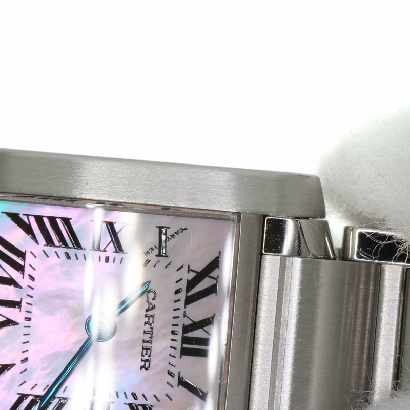 卡地亞 Tank Française SM 女士腕錶 W51028Q3 精鋼/SS-22