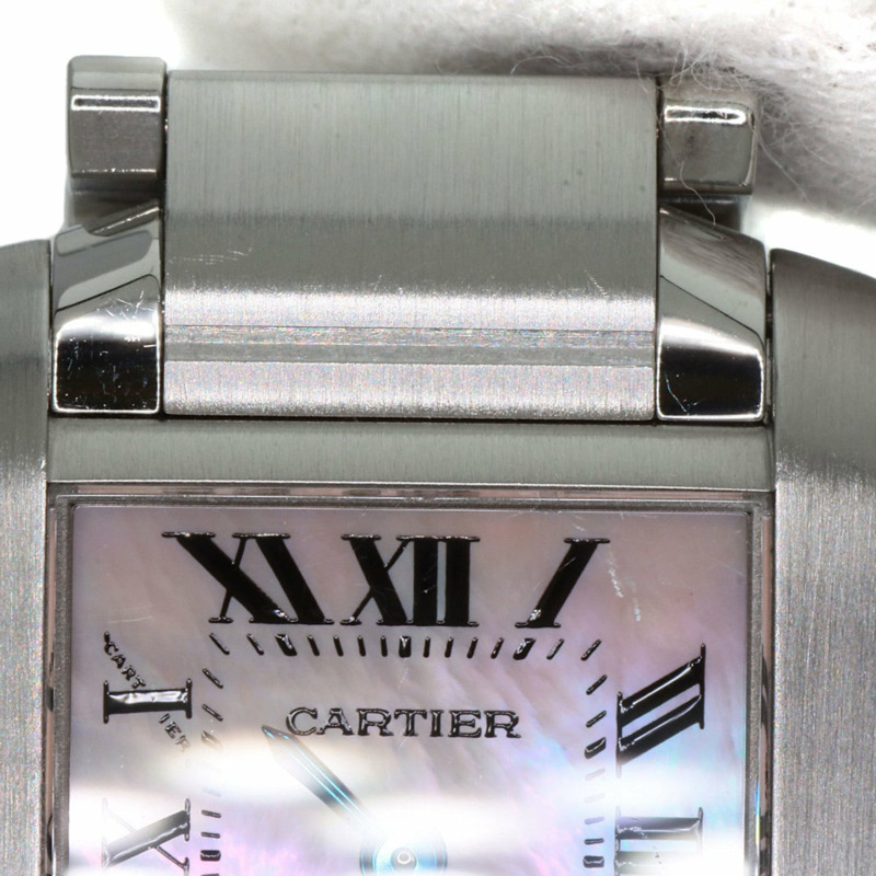 卡地亞 Tank Française SM 女士腕錶 W51028Q3 精鋼/SS-24