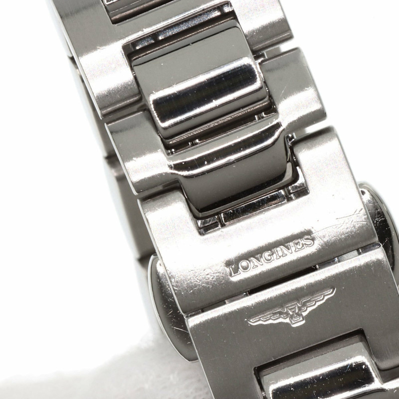 浪琴表 L3.158.0 HydroConquest 11 件式鑲鑽錶圈，精鋼/SS 女錶-21