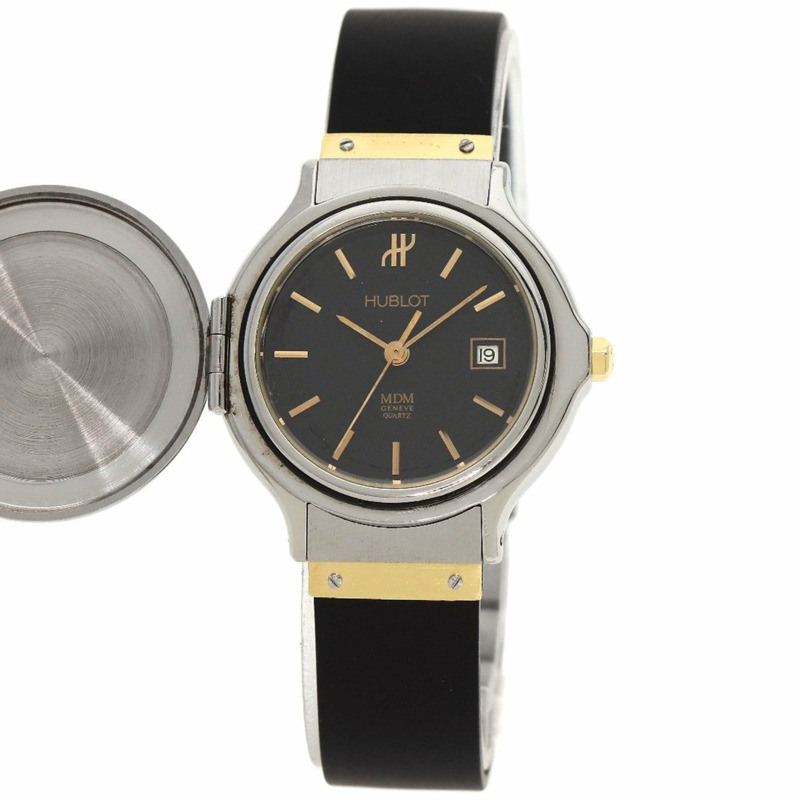 宇舶MDM經典獵錶,不鏽鋼/橡膠錶帶,女款-0