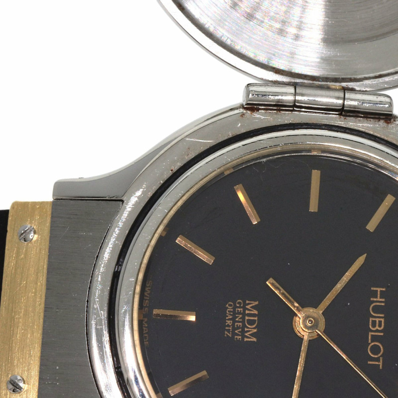 宇舶MDM經典獵錶,不鏽鋼/橡膠錶帶,女款-23