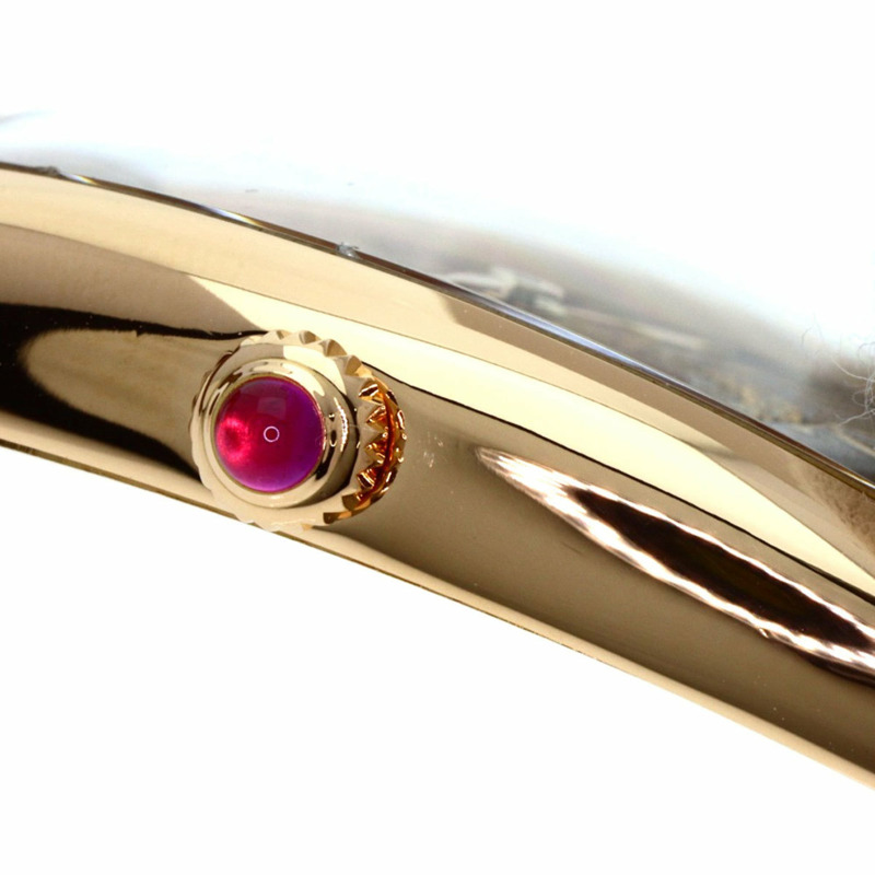 Franck Muller 1752QZRELCD1R5N 酒桶形曲線浮雕鑽石腕錶，18K 玫瑰金錶殼搭配皮革錶帶，女款-14