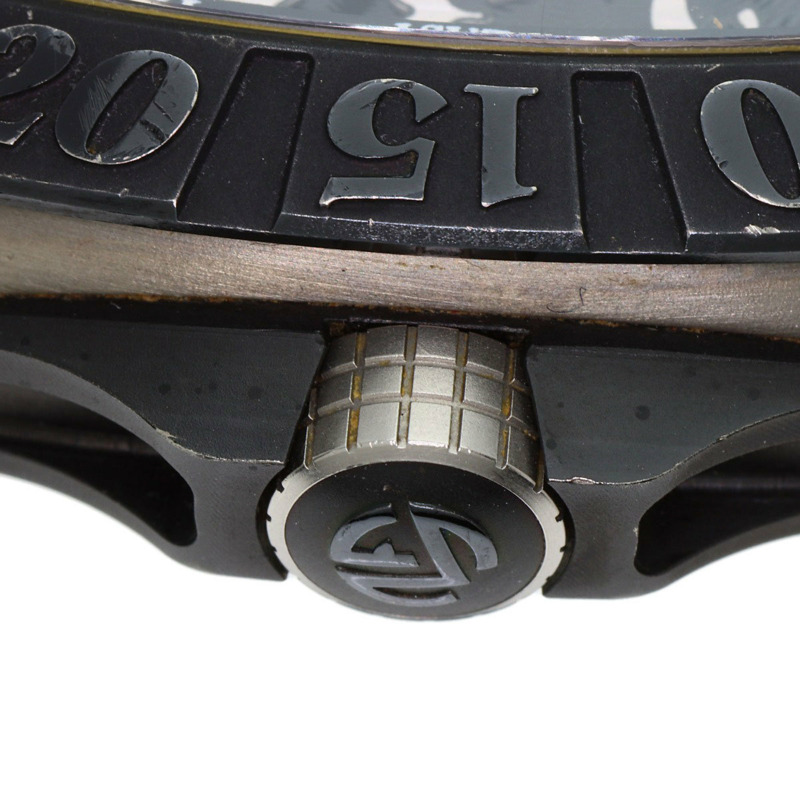 Franck Muller 9900SCGP Conquistador Grand Prix 男士腕錶，鈦金屬/皮革錶帶-13