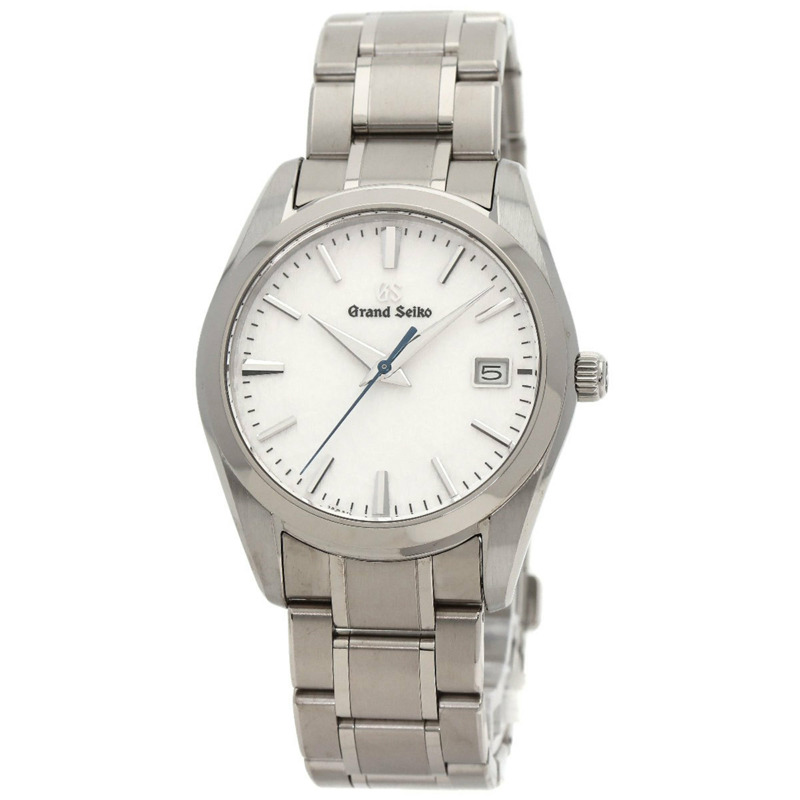 精工 SBGX355 Grand Heritage 系列雪白腕錶，鈦金屬/亮鈦金屬，男士款-0