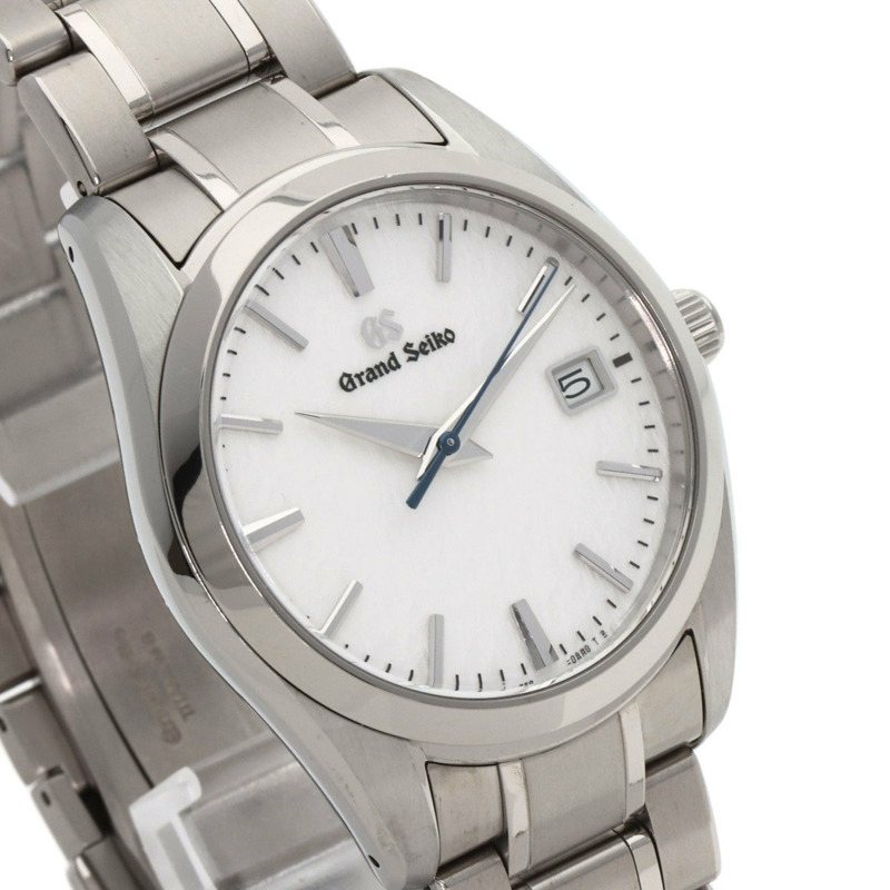 精工 SBGX355 Grand Heritage 系列雪白腕錶，鈦金屬/亮鈦金屬，男士款-3