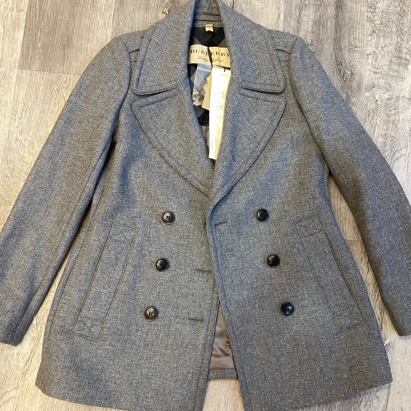 BURBERRY 女裝灰色大衣-1