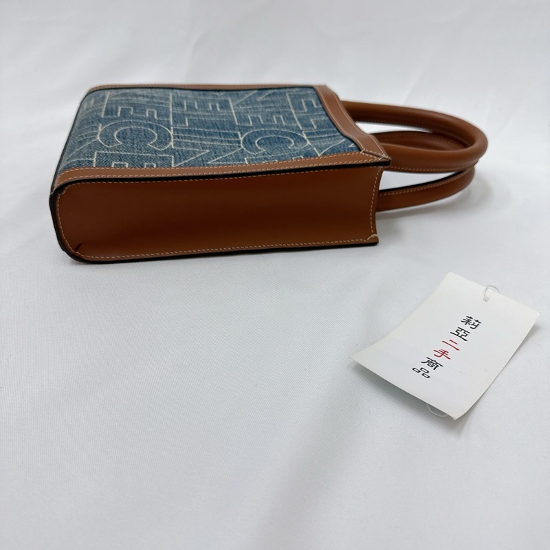 莉亞精品♡ Celine 牛仔琴譜包 二手-4