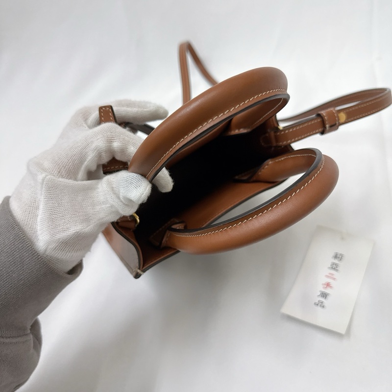 莉亞精品♡ Celine 牛仔琴譜包 二手-6