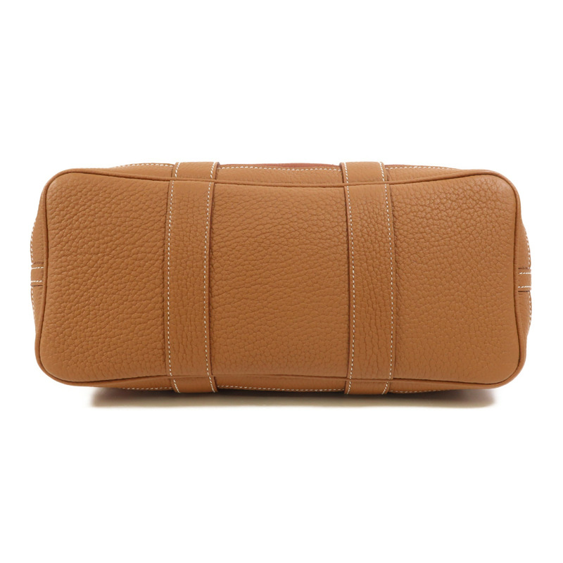 HERMES 帆布Garden Party TPM銀扣手挽袋-3