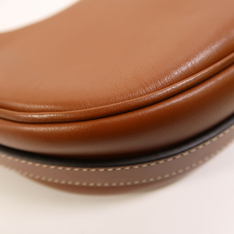 CELINE 牛皮皮革Ava金扣肩背袋-12