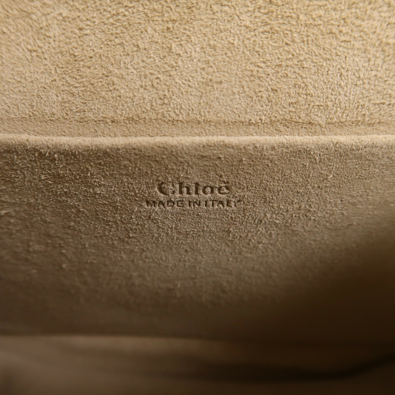 Chloe 牛皮皮革Nile金扣肩背袋-5