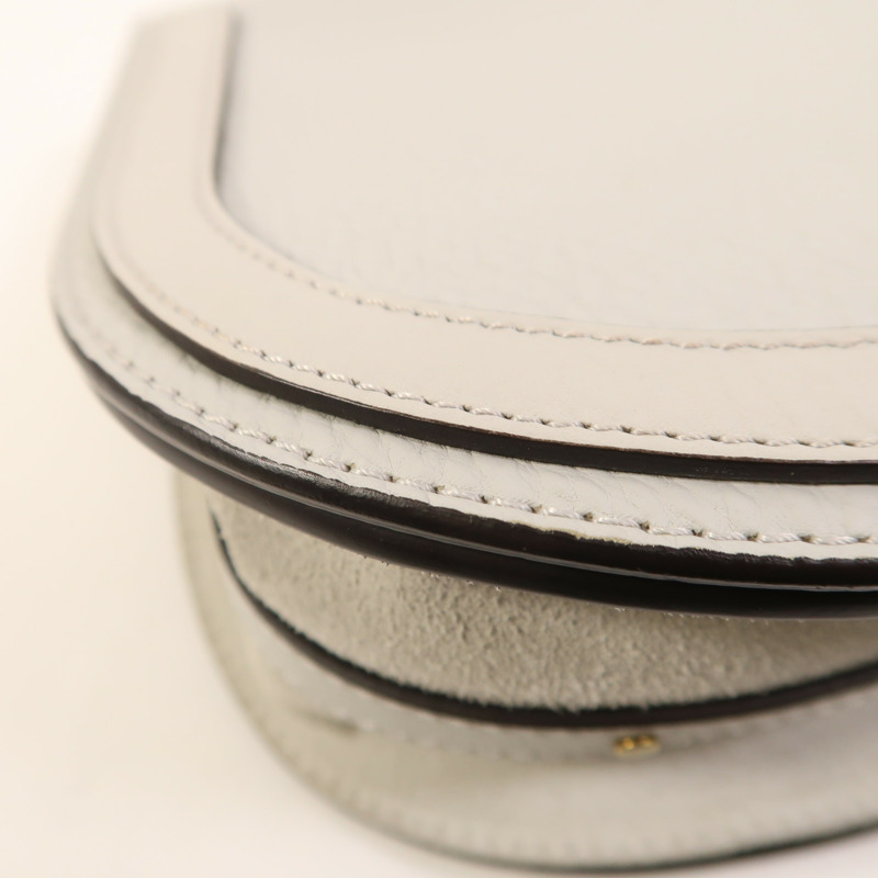 Chloe 牛皮皮革Nile金扣肩背袋-11