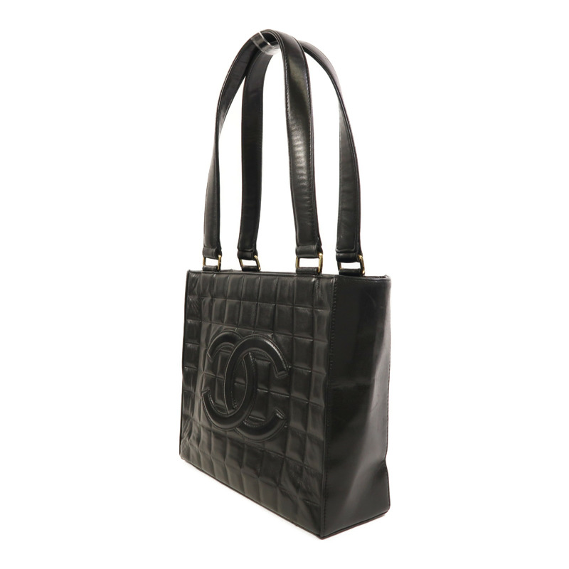 CHANEL 牛皮皮革Vintage Shoulder Bag金扣肩背袋-2