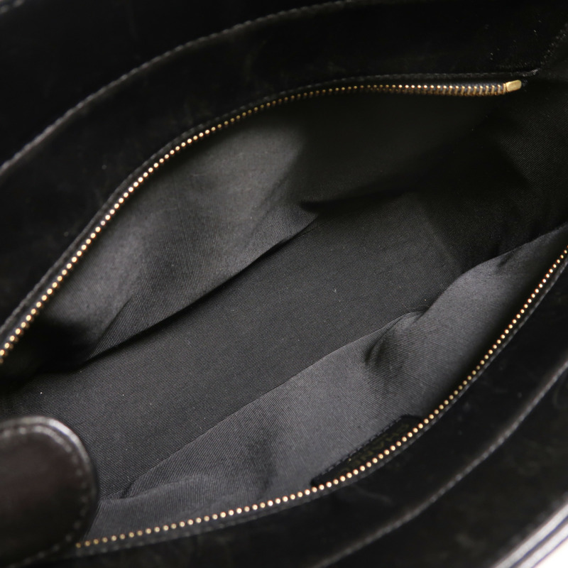 CHANEL 牛皮皮革Vintage Shoulder Bag金扣肩背袋-4