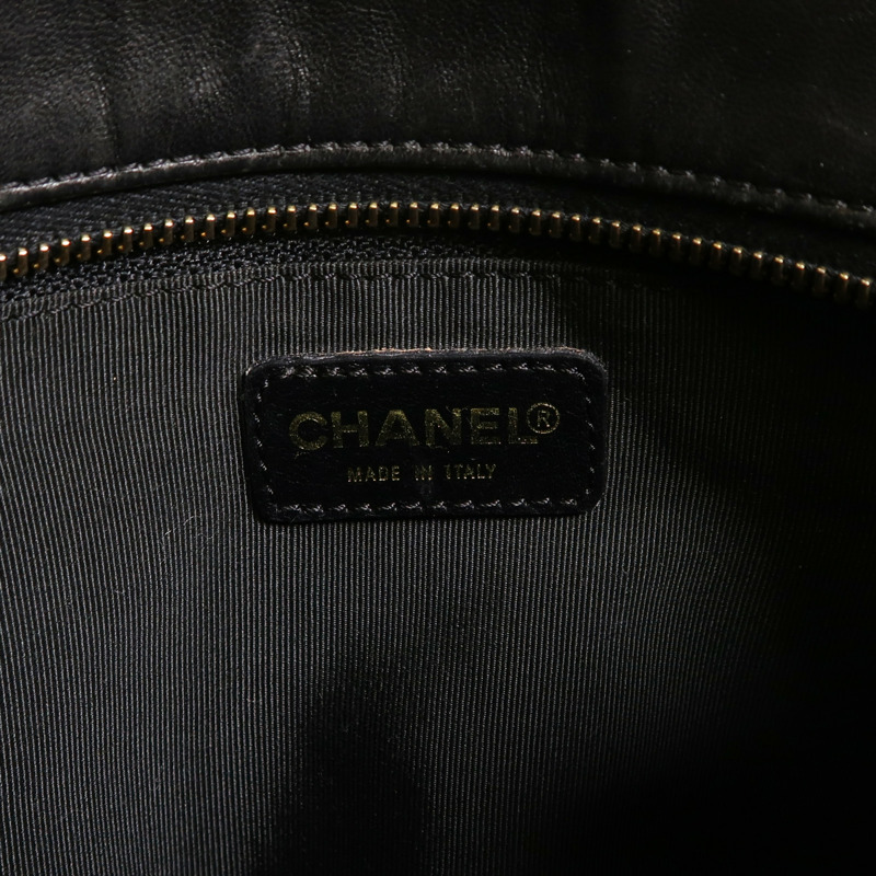 CHANEL 牛皮皮革Vintage Shoulder Bag金扣肩背袋-5