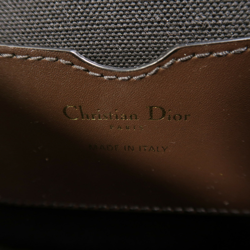 Dior 帆布Bobby金扣肩背袋-5