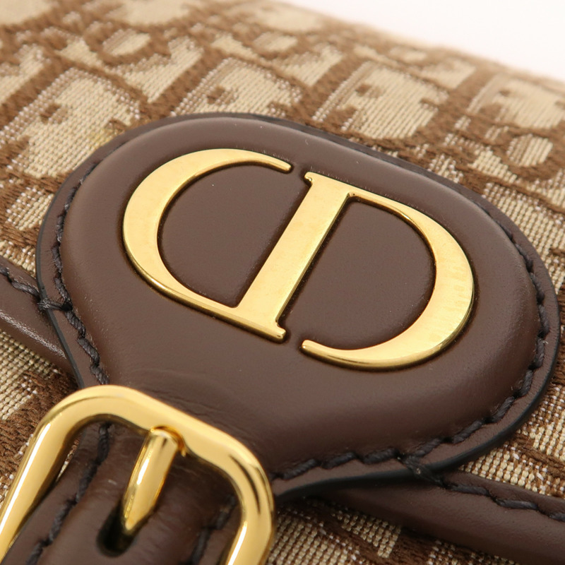 Dior 帆布Bobby金扣肩背袋-9