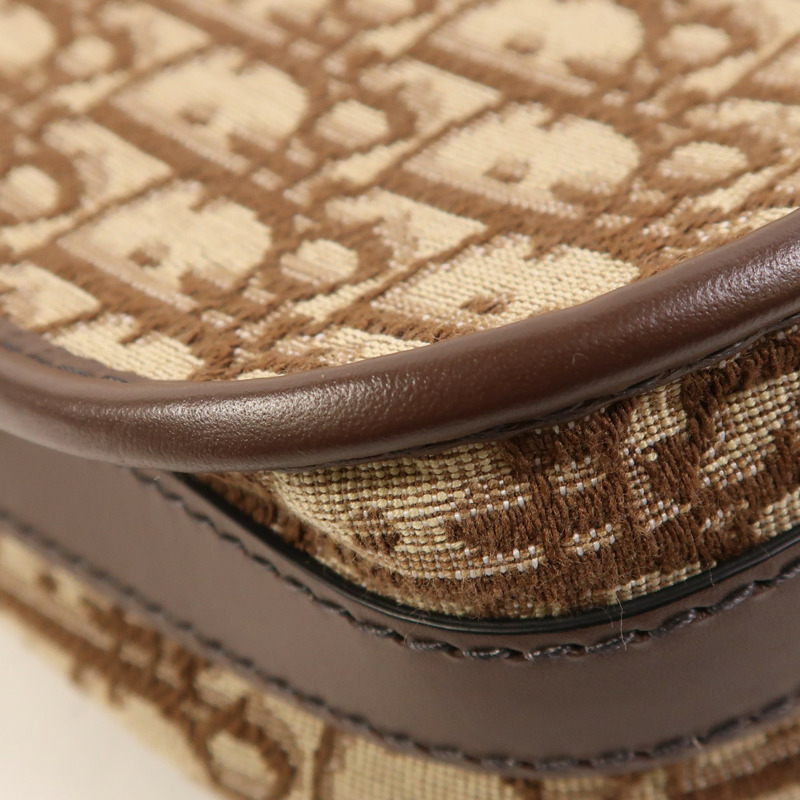 Dior 帆布Bobby金扣肩背袋-13