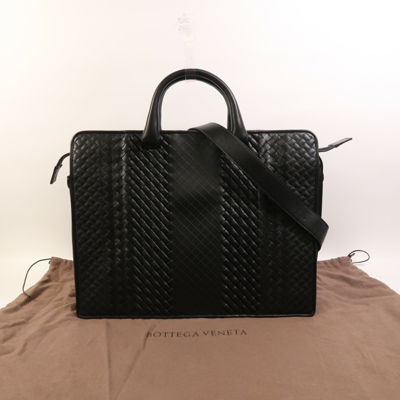 BOTTEGA VENETA 羊皮皮革Briefcase公事包-10