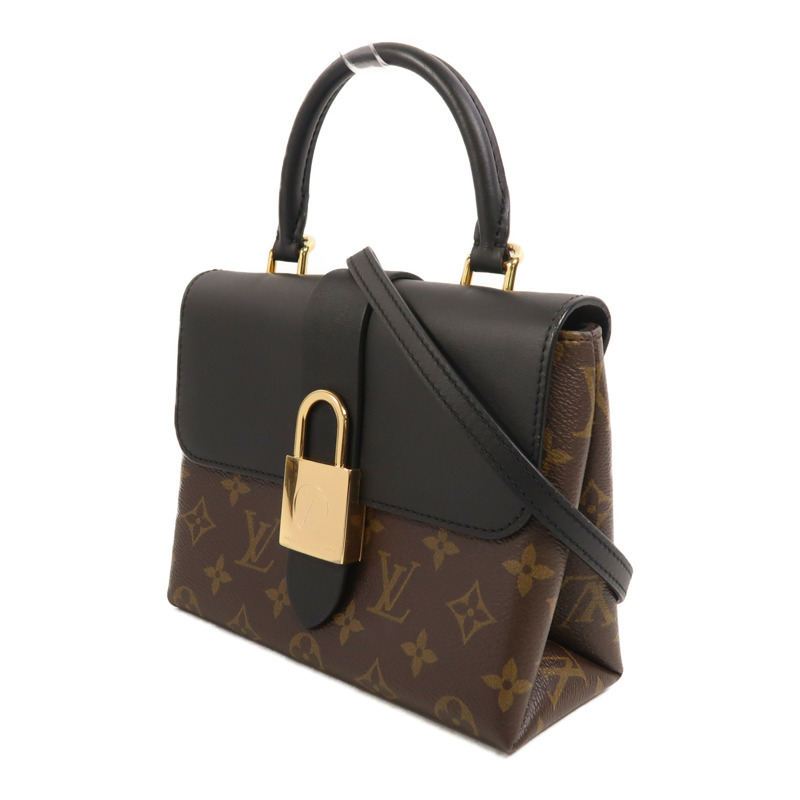 LOUIS VUITTON Monogram Locky BB金扣手挽肩背兩用袋-2