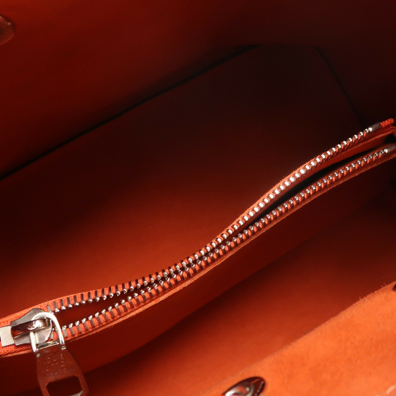 LOUIS VUITTON Epi Neo Noe MM銀扣手挽肩背兩用袋Rose Ballerine-4