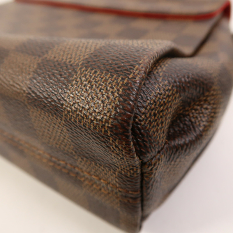 LOUIS VUITTON Damier Croisette金扣手挽肩背兩用袋-11