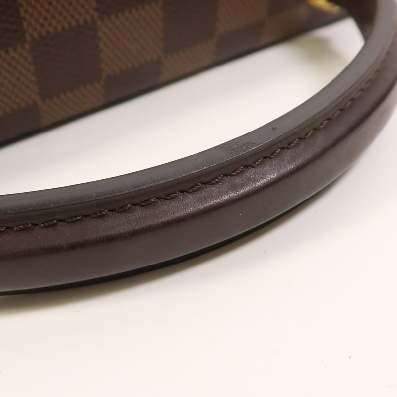 LOUIS VUITTON Damier Croisette金扣手挽肩背兩用袋-16