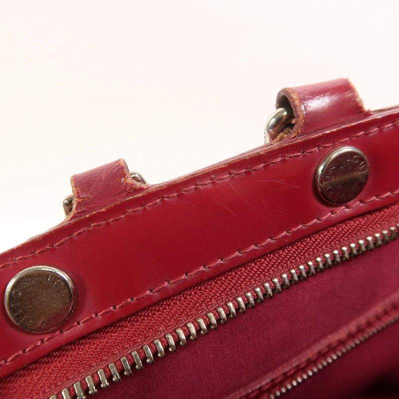 LOUIS VUITTON Epi Brea MM銀扣手挽肩背兩用袋-19