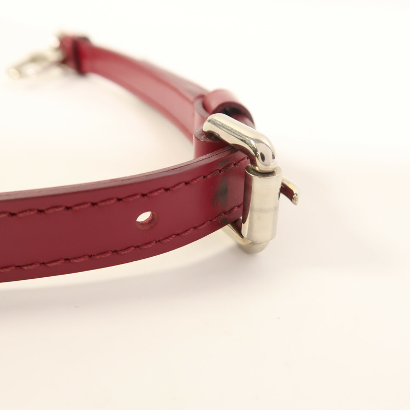 LOUIS VUITTON Epi Brea MM銀扣手挽肩背兩用袋-23