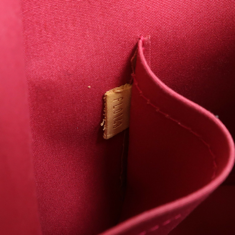 LOUIS VUITTON Monogram Vernis Alma PM金扣手挽袋-6