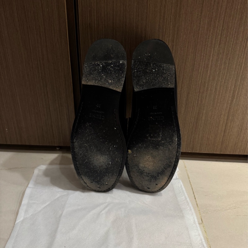 Celine 黑色樂福鞋-6
