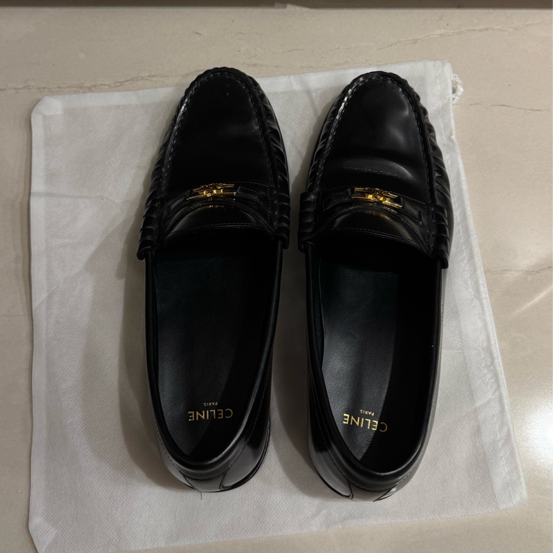 Celine 黑色樂福鞋-7