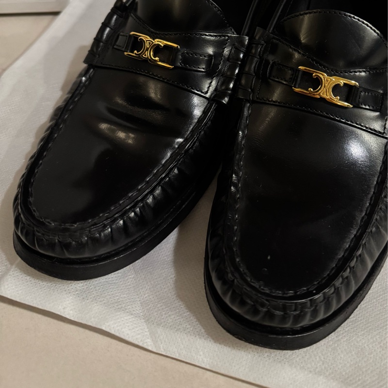 Celine 黑色樂福鞋-9