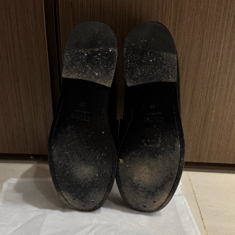 Celine 黑色樂福鞋-10