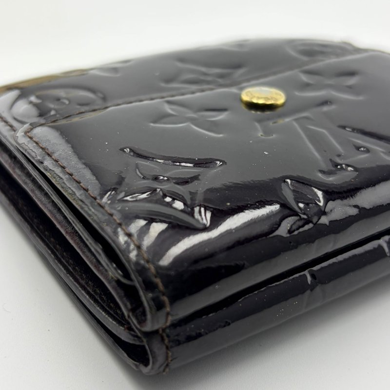 路易威登 Vernis 漆皮系列錢包-6