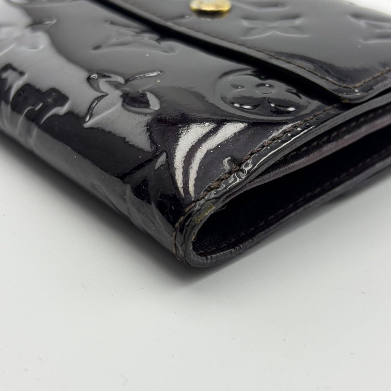 路易威登 Vernis 漆皮系列錢包-7