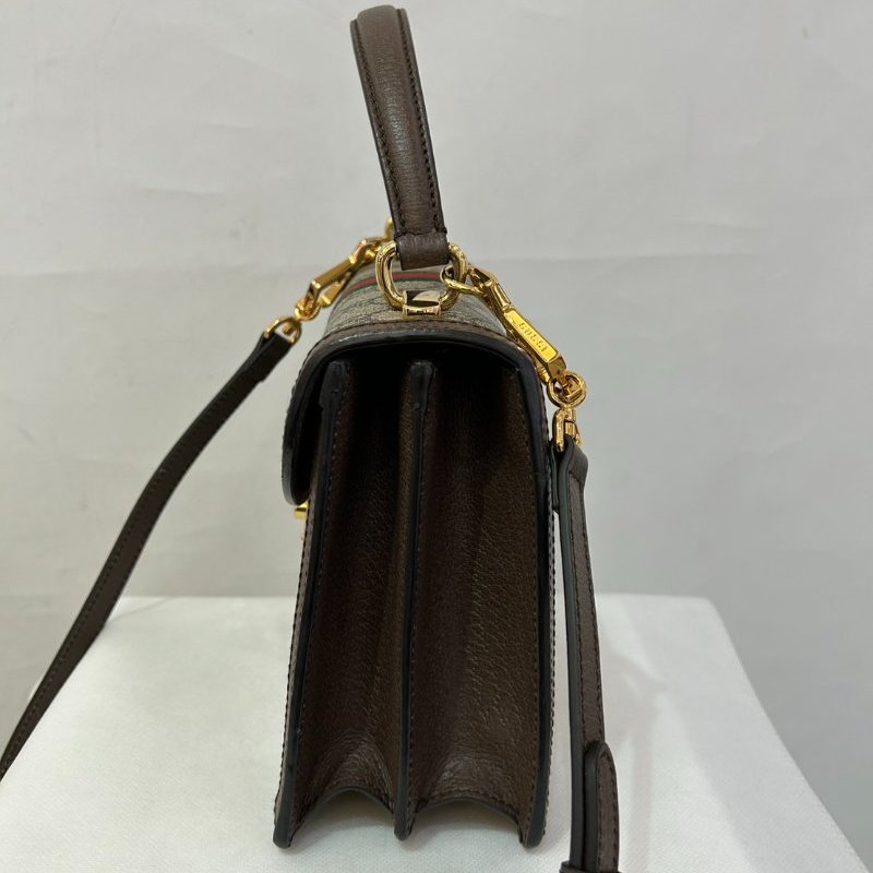Gucci烏木色Ophidia Top Handle手提包-1