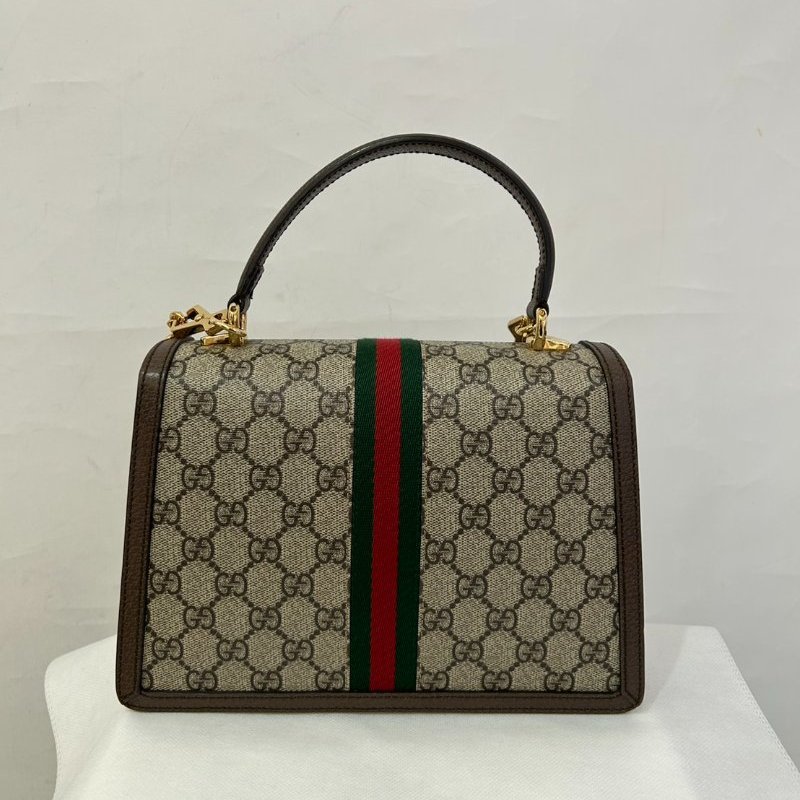 Gucci烏木色Ophidia Top Handle手提包-2