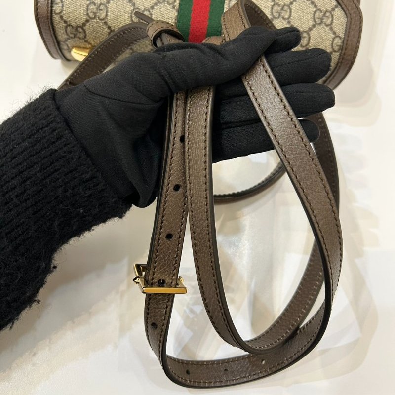 Gucci烏木色Ophidia Top Handle手提包-9