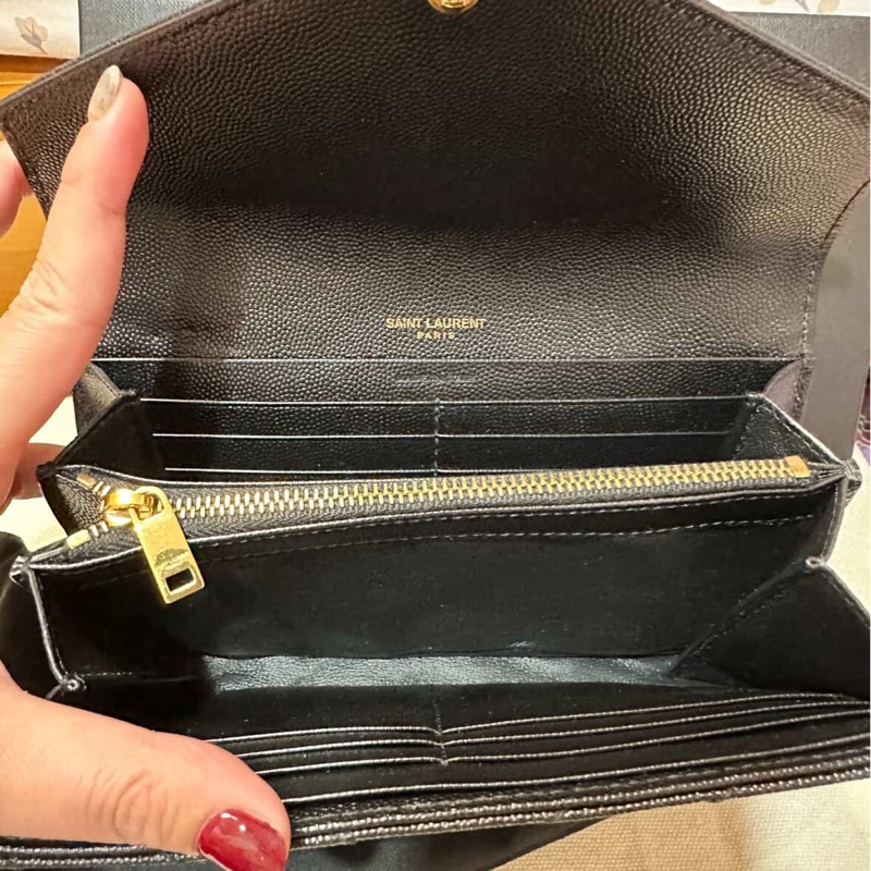 Ysl 魚子醬 長夾/皮夾-9