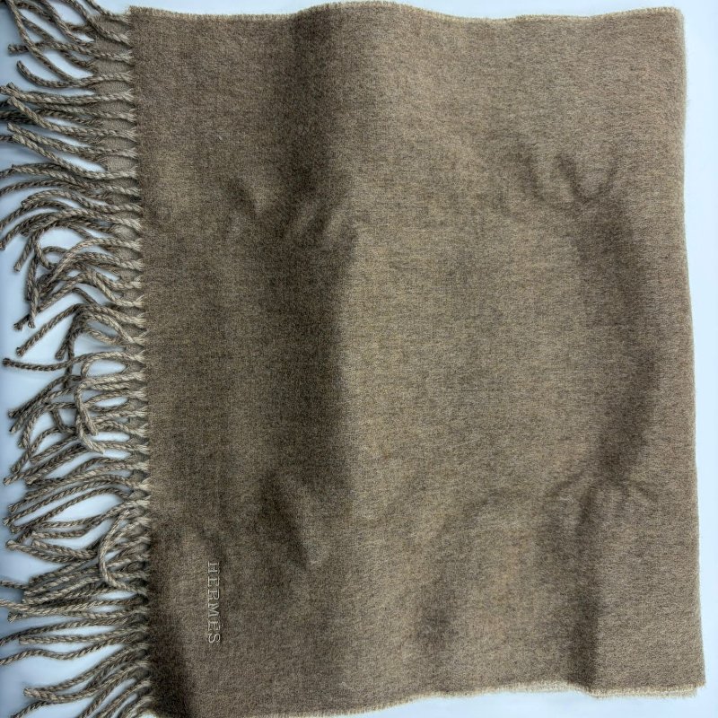 愛馬仕 經典羊絨圍巾-2