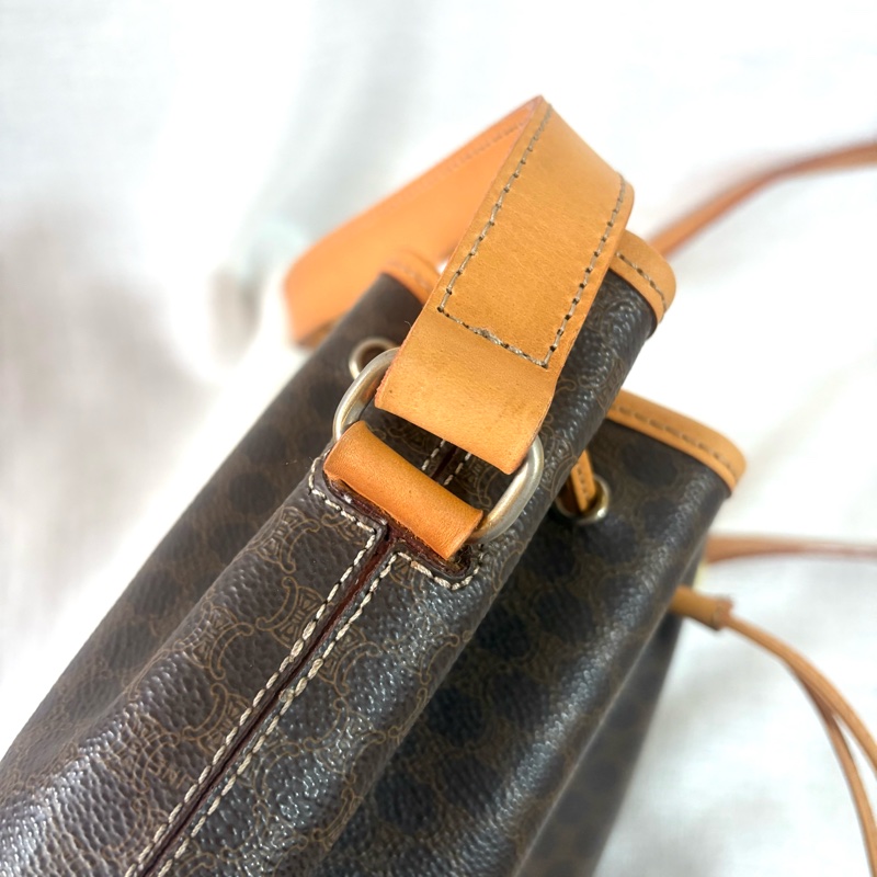 Celine 凱旋門水桶斜挎包-12