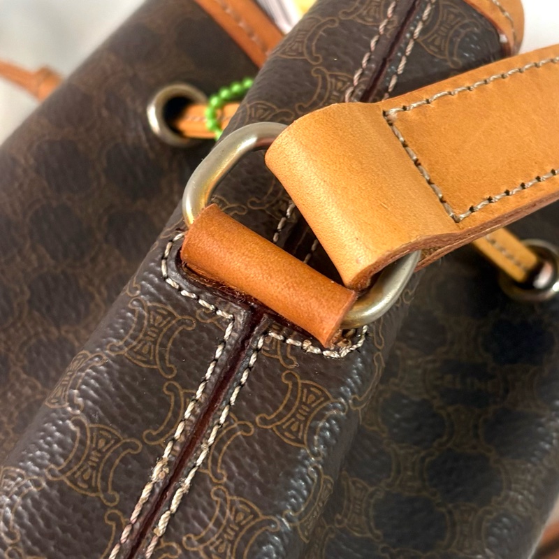 Celine 凱旋門水桶斜挎包-25