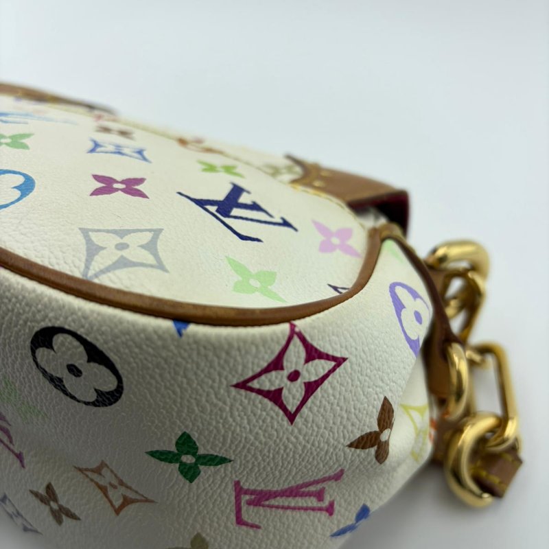 路易威登 白三彩元寶包-10