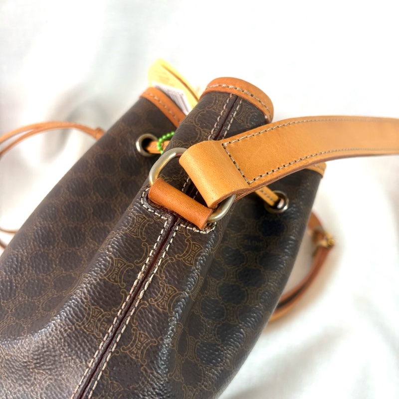 Celine 凱旋門水桶斜挎包-11