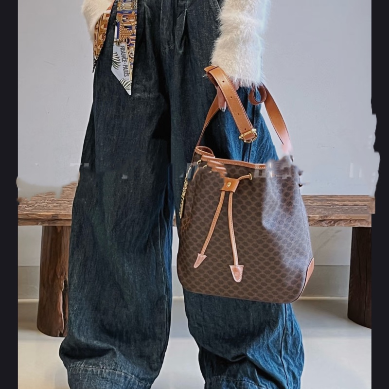 Celine 凱旋門水桶斜挎包-20