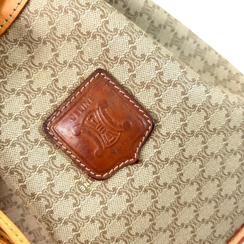 Celine 米色凱旋門水桶包-2
