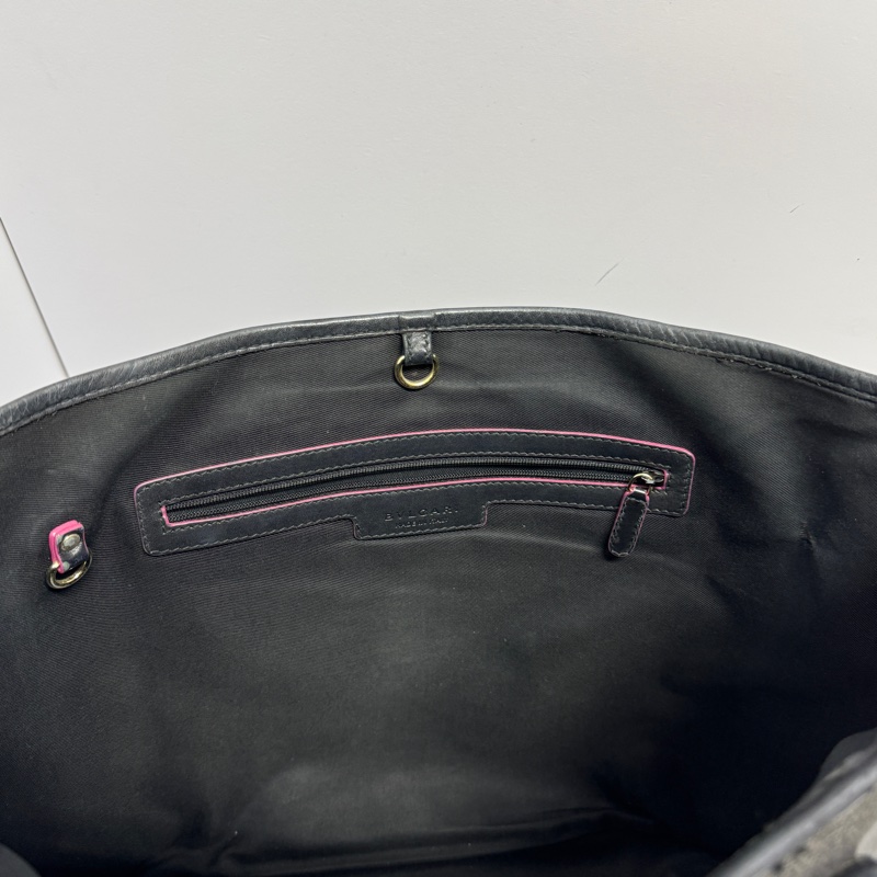 【極稀有美包🎁】 BVLGARI 寶格麗 貴婦包 托特包 絕版稀有品-15